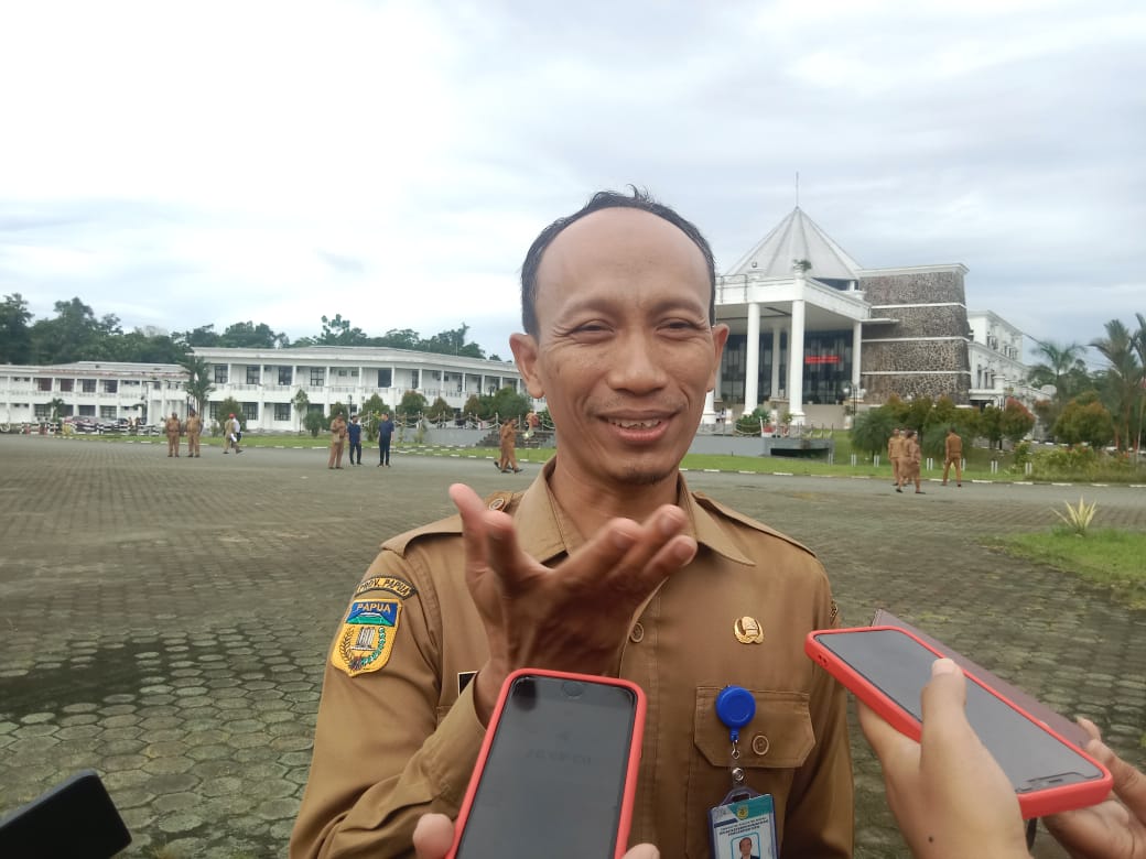 Kepala Dinas Disdukcapil Mimika, Slamet Sutejo (Foto: Anis/APN)